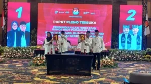 KPU Tetapkan Nomor Urut Paslon Bupati-Wakil Bupati Banyuwangi, Ipuk-Muji 1 dan Ali-Ali 2
