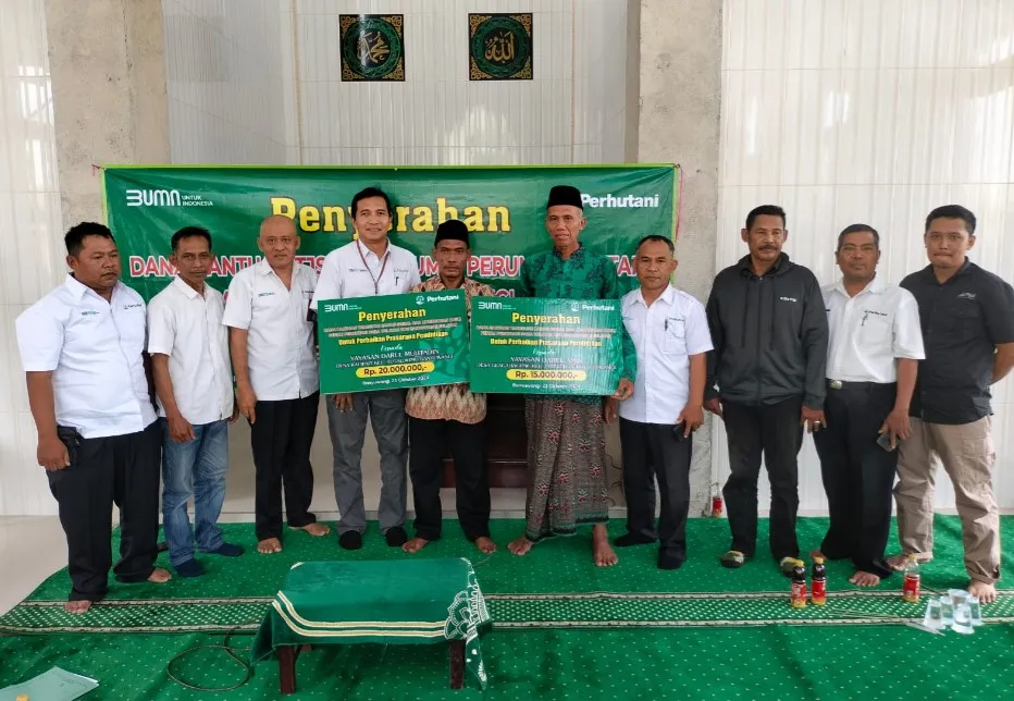 Perhutani KPH Banyuwangi Selatan Kembali Salurkan Bantuan TJSL Kepada Dua Lembaga Pendidikan