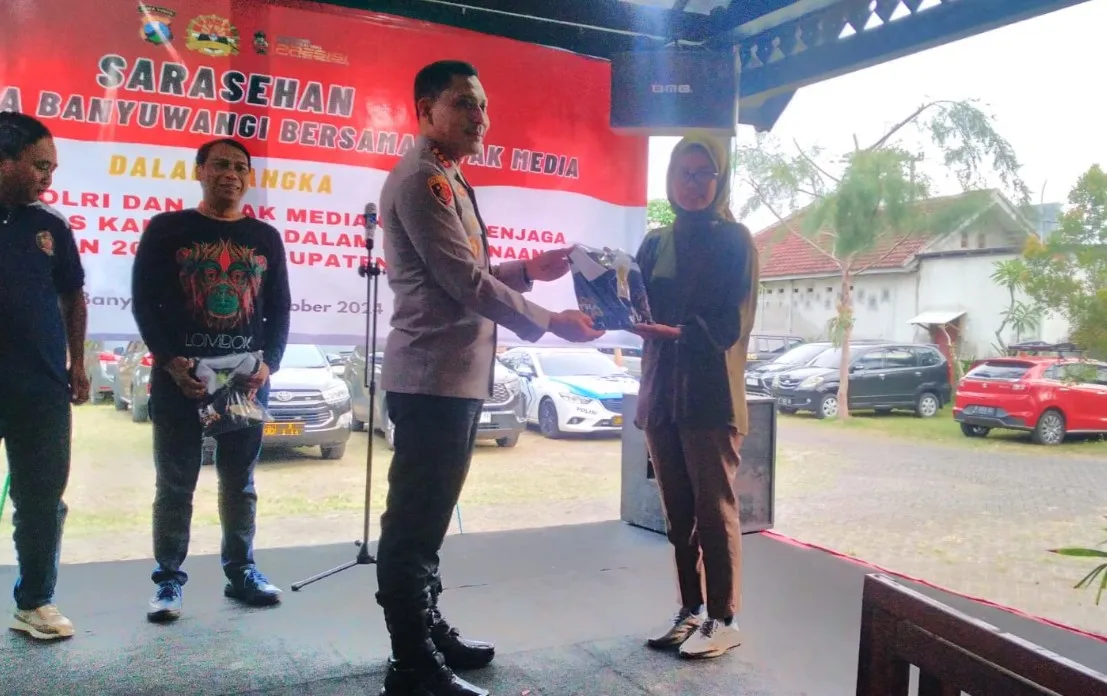Polresta Banyuwangi gelar Sarasehan Bersama Awak Media, Tingkatkan Kamtibmas Untuk Kelancaran Pilkada 2024