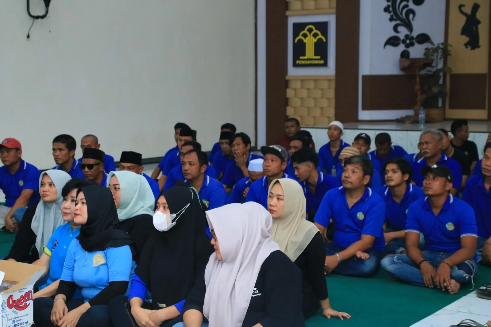 Warga Binaan Lapas Banyuwangi Nobar Debat Publik Paslon Bupati Dan Wakil Wakil Bupati Banyuwangi 2024