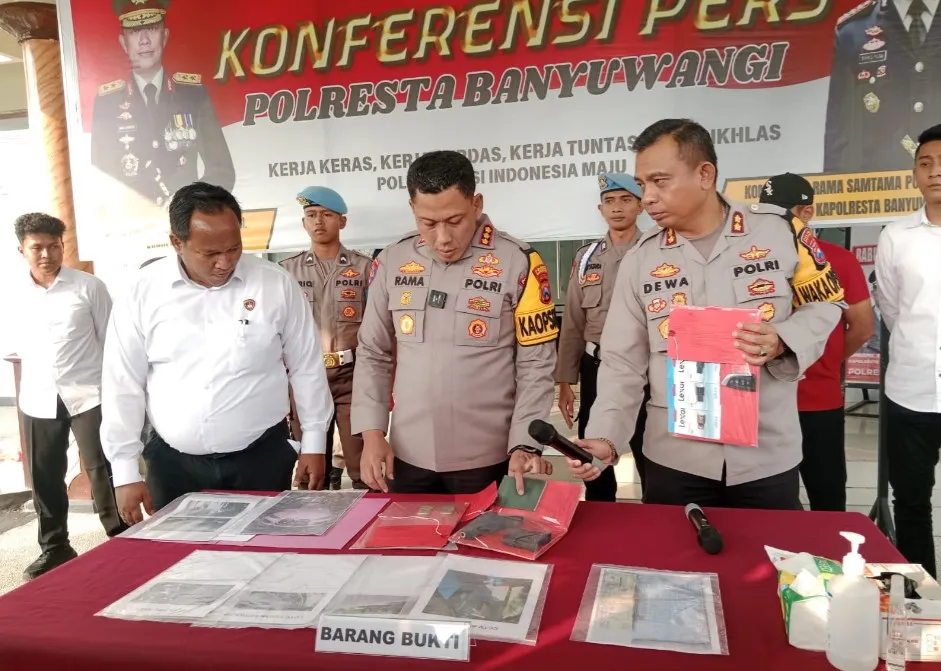 Polresta Banyuwangi Tetapkan Tersangka Kasus Dugaan Ancaman Kekerasan Terhadap Juru Parkir di Banyuwangi