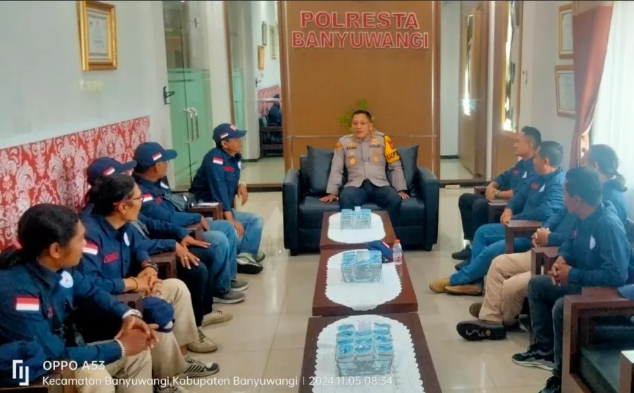 Polresta Banyuwangi dan FRB Bersinergi Perkuat Keamanan Masyarakat
