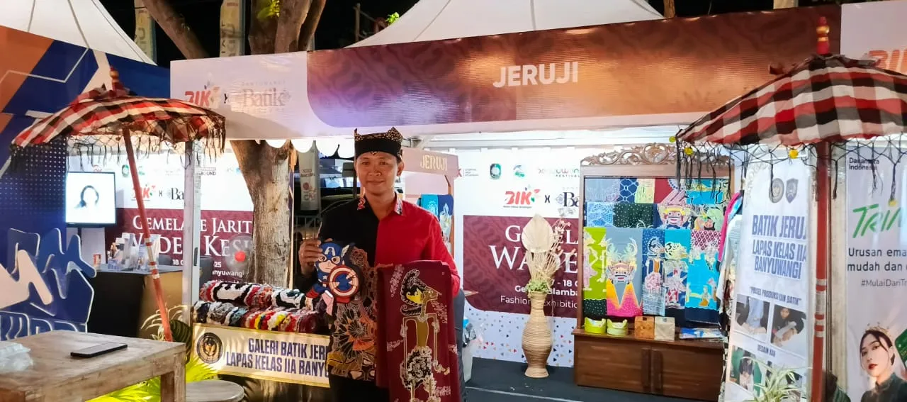 Di Balik Jeruji, Lahir Karya Berkelas: Batik Lapas Banyuwangi Menjadi Sorotan di Banyuwangi Batik Festival 2025