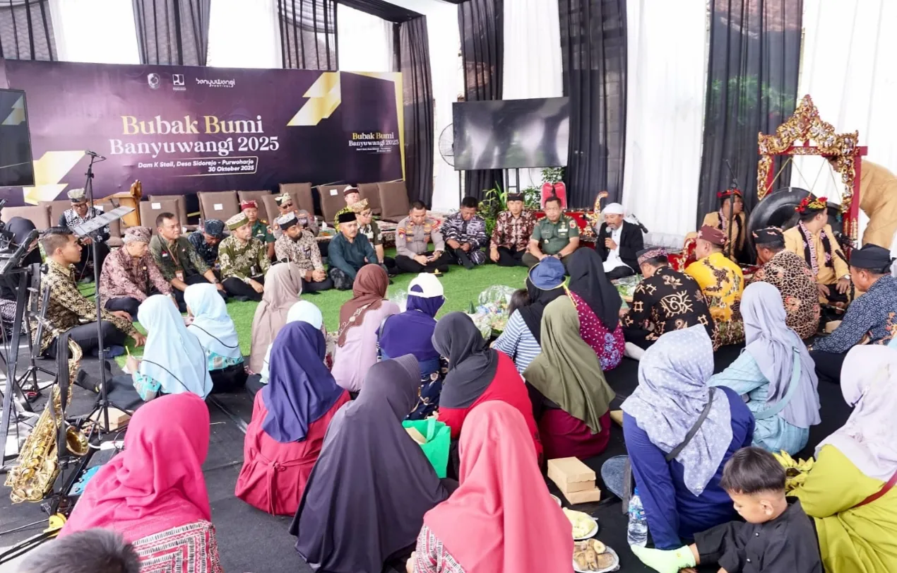 Tradisi Bubak Bumi, Cara Petani Banyuwangi Syukuri Alam dan Sambut Musim Tanam