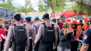 Polresta Banyuwangi Hadirkan Rasa Aman di Tengah Panasnya Laga Tarkam Banyuwangi