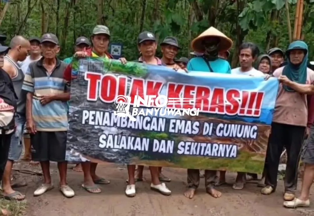 Demo Besar-besaran di Banyuwangi, Pemuda Kandangan dan Sarongan Bersatu Gempur PT BSI Besok Pagi!