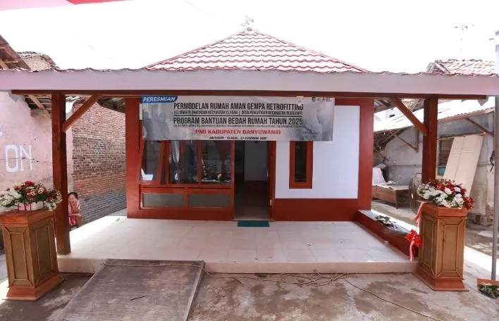Pemkab Banyuwangi dan PMI Bangun Rumah Lebih Aman, Metode Retrofitting Jadi Andalan