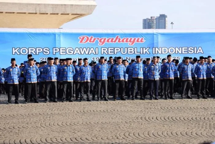 Semangat Baru ASN di HUT ke-54 KORPRI, Menteri Rini Tegaskan Pentingnya Percepatan Digitalisasi Pelayanan