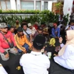 Bupati Banyuwangi Gelar Halal Bihalal Penuh Keakraban Bersama Pengemudi Becak, Angkot, dan Ojol